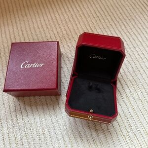 Cartier box with padded ring box